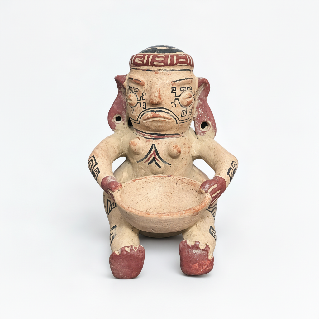 Figura Ancestral – Cesto Grafismos