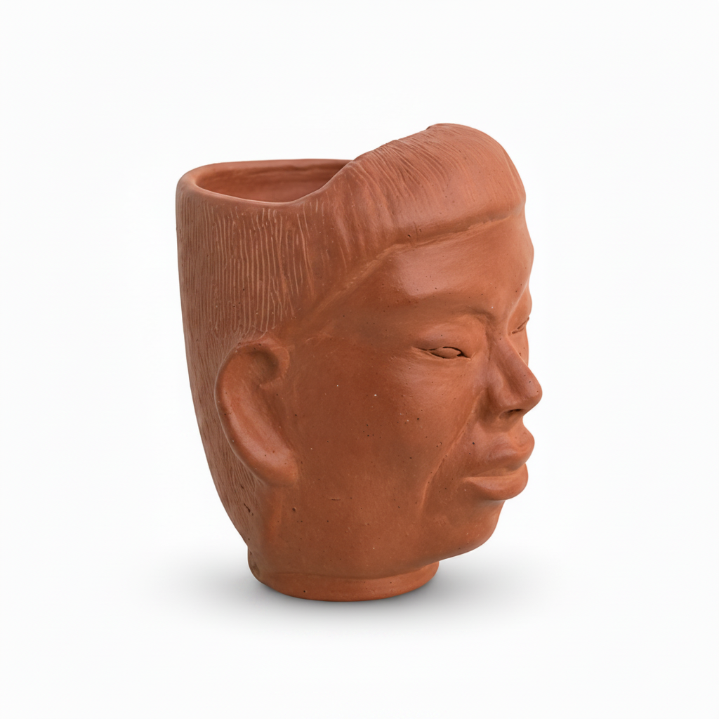 Vaso Rosto da Terra