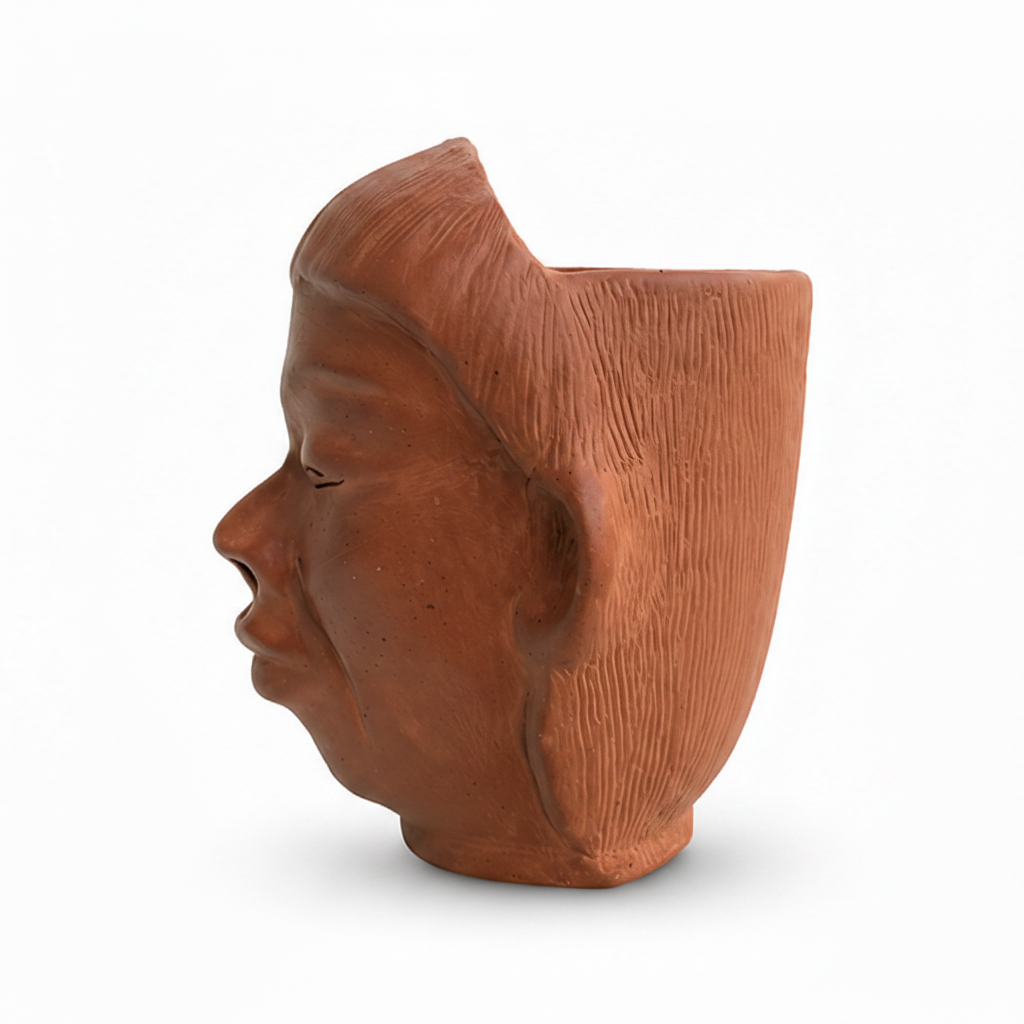 Vaso Rosto da Terra