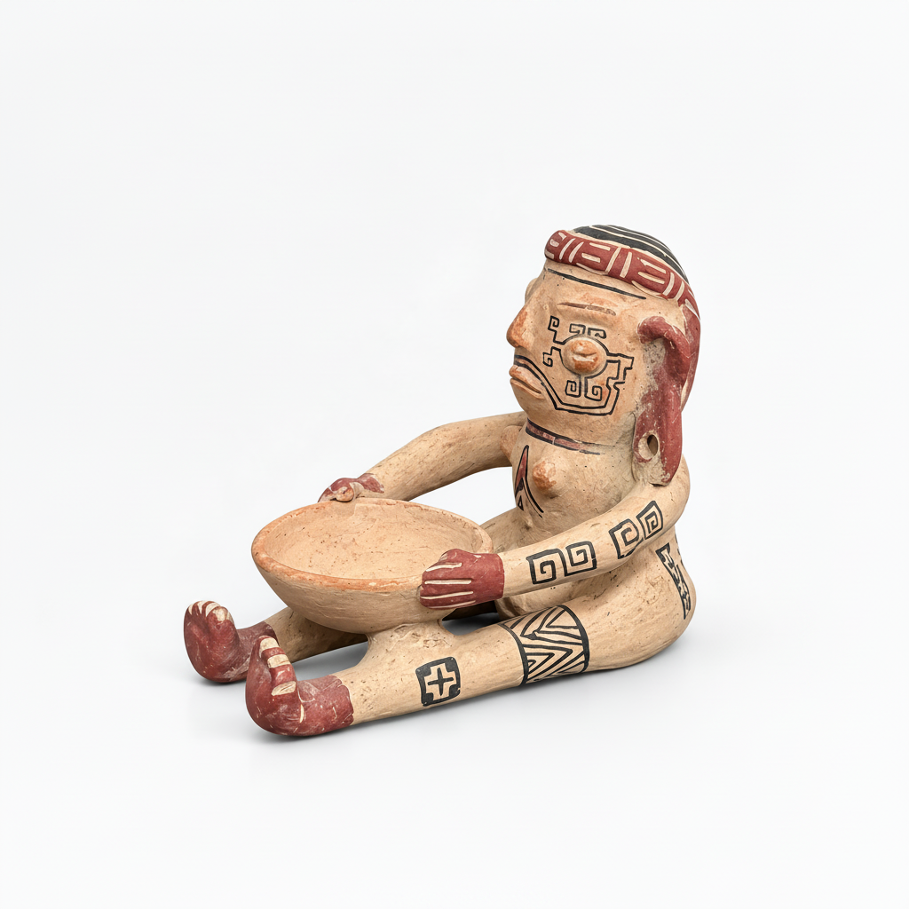 Figura Ancestral – Cesto Grafismos